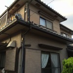 01　施工前　全体的に色が飛んできていました