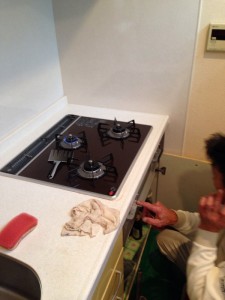 ?C設置完了、着火試験中！