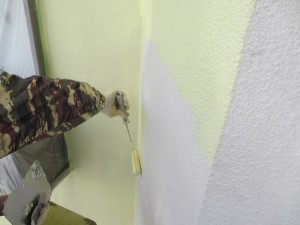 外壁（下塗り→中塗り）