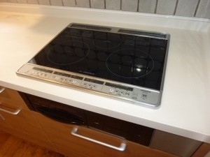 電熱ヒーターからIHｺﾝﾛになりました