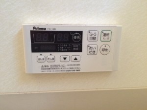 お風呂リモコン　施工後
