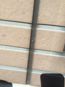 施工前コーキング