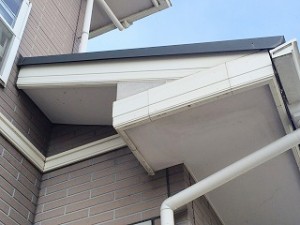 施工前樋・軒天・破風