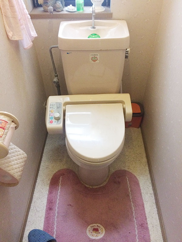 施工前 トイレ1