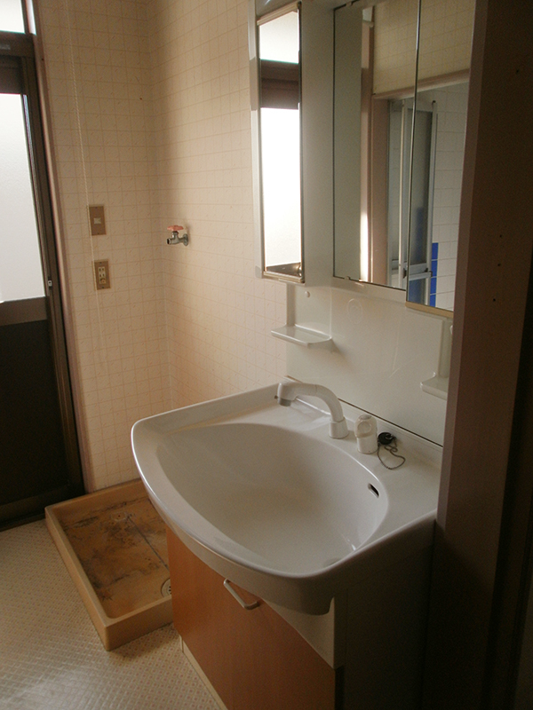 洗面 施工前