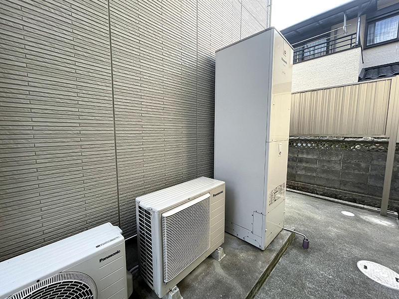 エコキュートリフォーム施工前　エコキュート｜滋賀でリフォームするなら匠工房