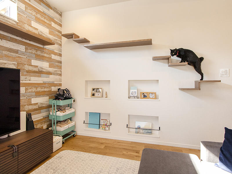 注文住宅新築完成　キャットウォーク｜滋賀で家を建てるなら匠工房