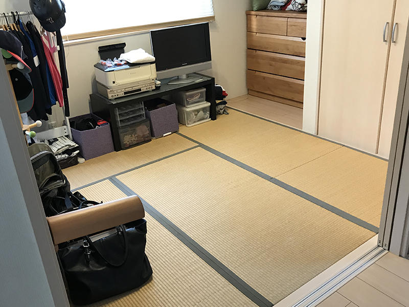 和室から洋室リフォーム施工前　和室｜滋賀でリフォームするなら匠工房