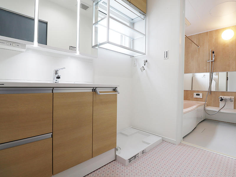 フォーセンス新築完成　洗面｜滋賀で家を建てるなら匠工房