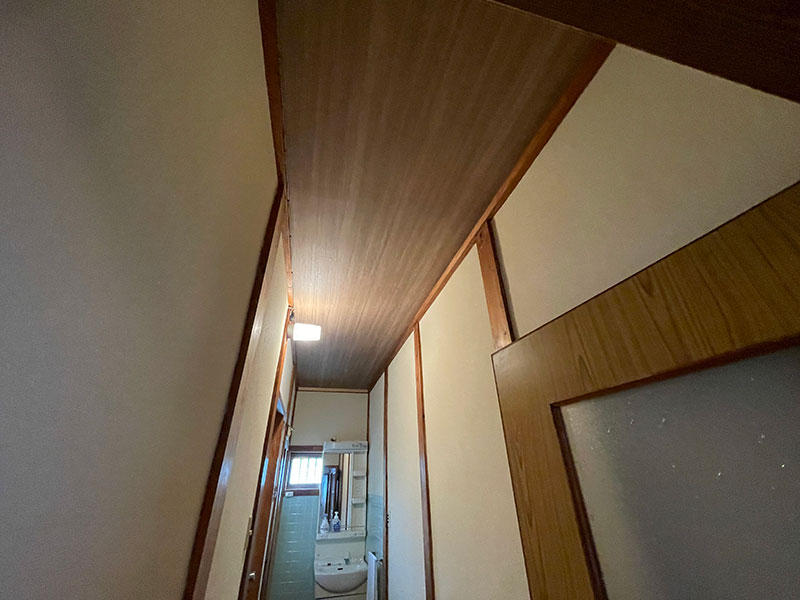 フローリングリフォーム完成　天井｜滋賀でリフォームするなら匠工房