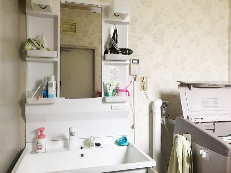 洗面台リフォーム事例