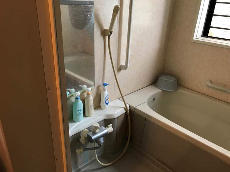 施工前　システムバス