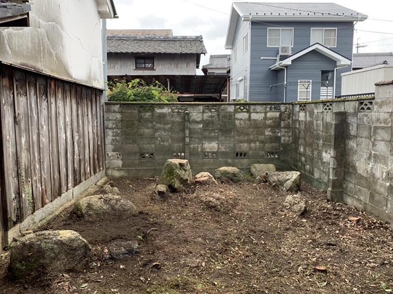 外壁リフォーム完成　樹木の伐採｜滋賀でリフォームするなら匠工房