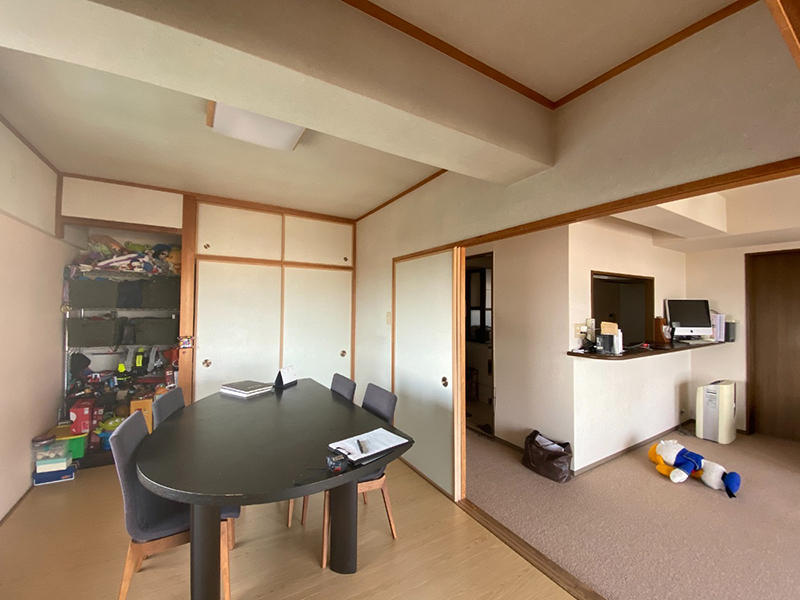 マンションリフォーム施工前　和室｜滋賀でリフォームするなら匠工房