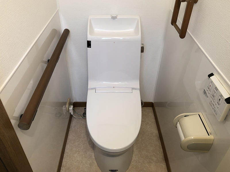 甲賀市トイレ洗面台リフォーム施工事例