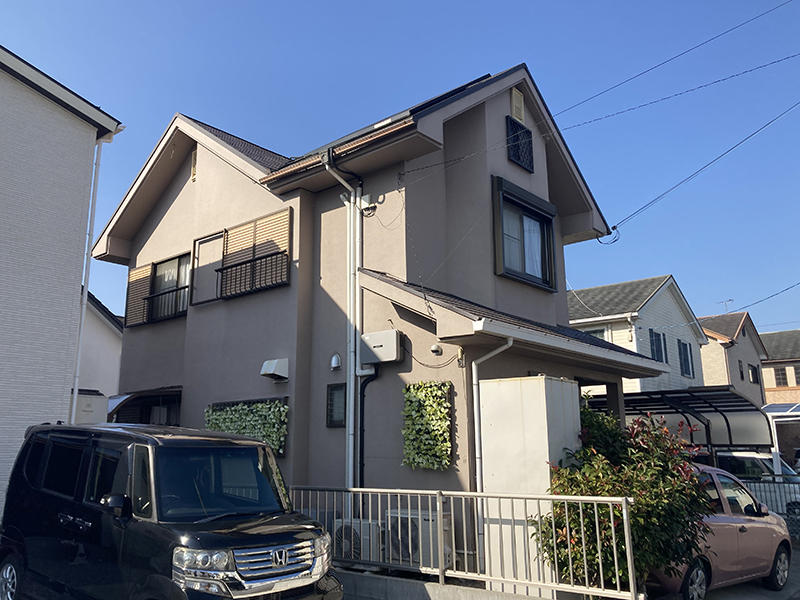 外装リフォーム施工前　外壁｜滋賀でリフォームするなら匠工房