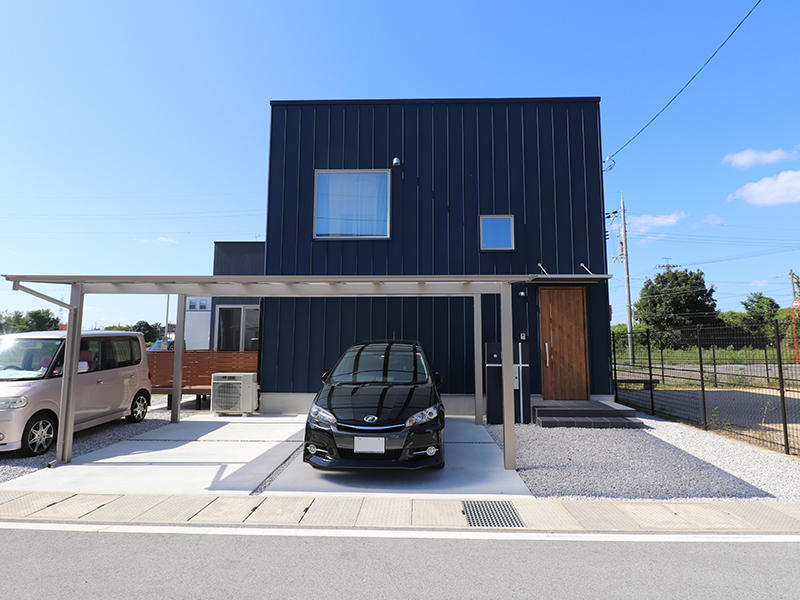 彦根市ゼロキューブ新築施工事例