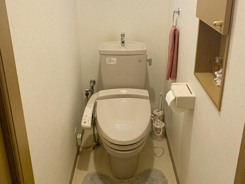 トイレリフォーム施工前　トイレ　分離型｜滋賀でリフォームするなら匠工房