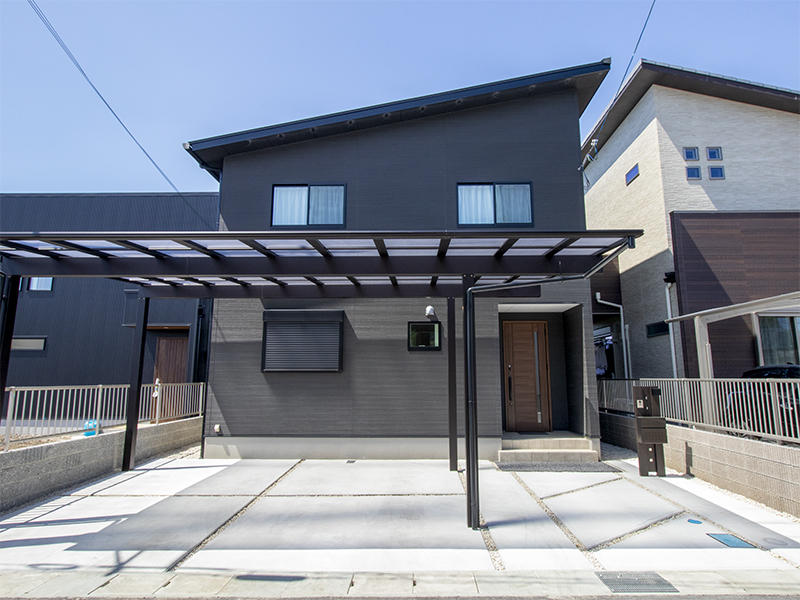 注文住宅新築完成　外観｜滋賀で家を建てるなら匠工房