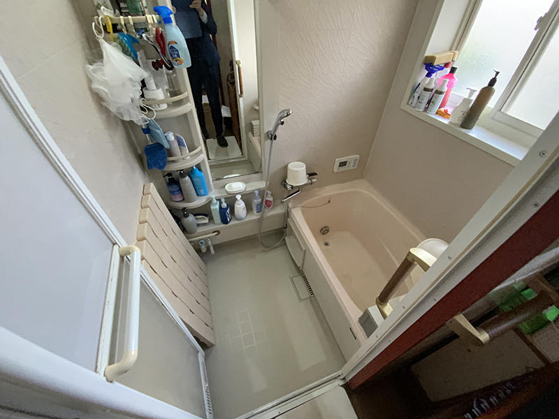 お風呂リフォーム施工前　お風呂｜滋賀でリフォームするなら匠工房