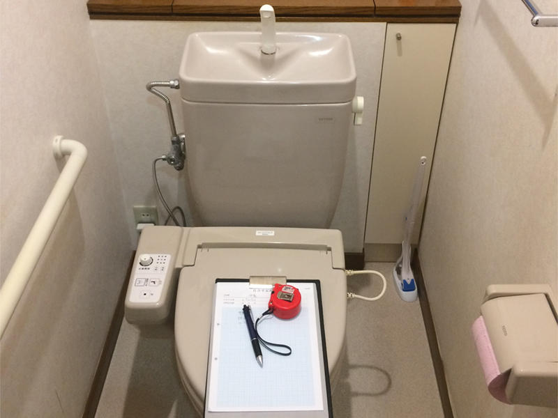 TOTO　トイレ　施工事例　滋賀