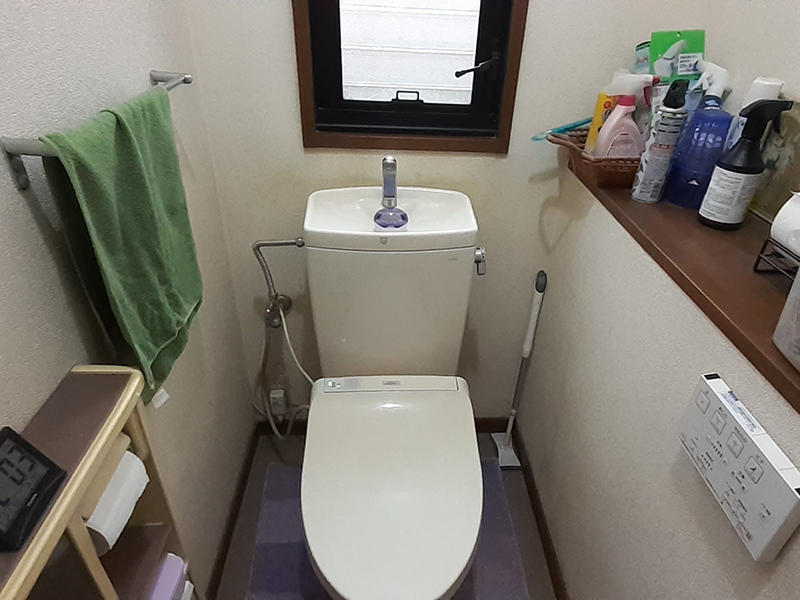 トイレリフォーム施工前 1階:トイレ|滋賀でリフォームするなら匠工房