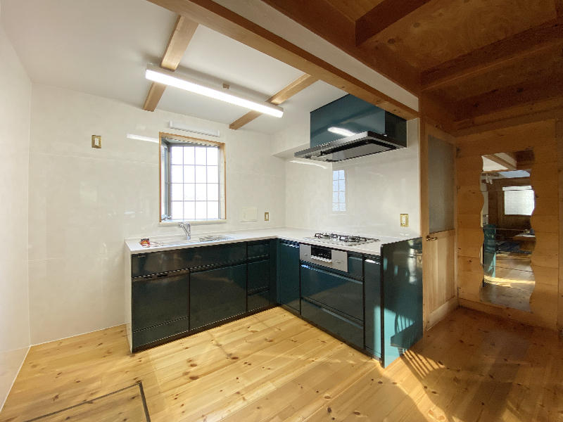 キッチンリフォーム完成　システムキッチン｜滋賀でリフォームするなら匠工房