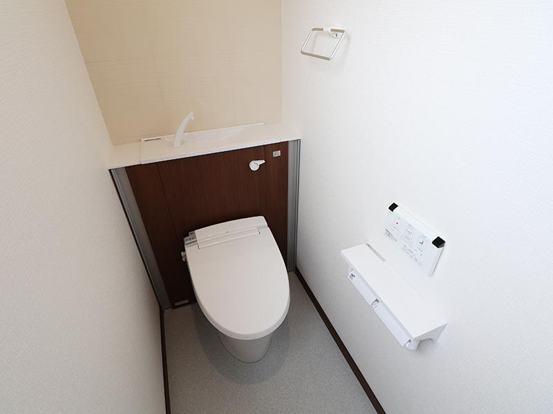 新築ゼロキューブ完成　トイレ｜滋賀で家を建てるなら匠工房
