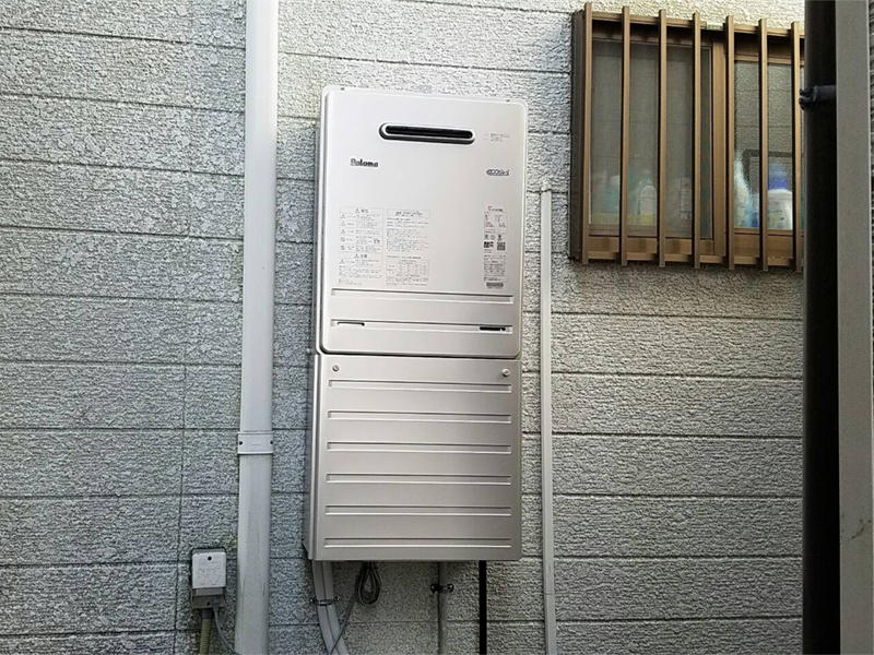 給湯器　施工事例　滋賀　大津