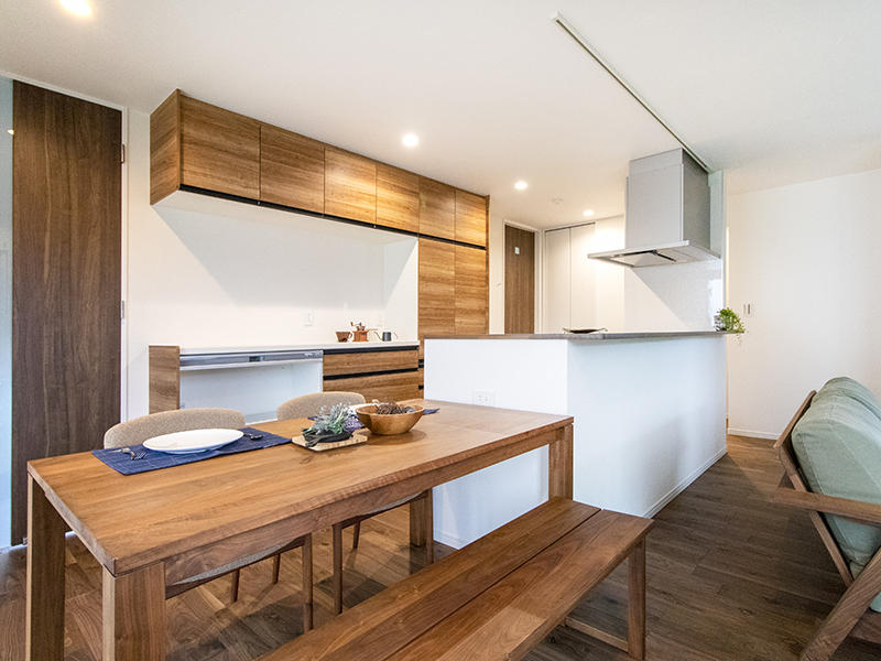 新築注文住宅完成　ダイニング｜滋賀で家を建てるなら匠工房