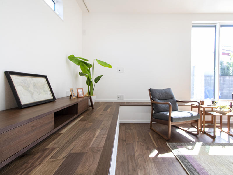 注文住宅新築完成　ダウンフロア｜滋賀で家を建てるなら匠工房