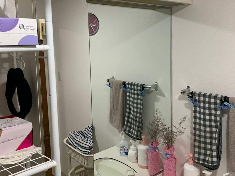 洗面リフォーム施工前　洗面台｜滋賀でリフォームするなら匠工房