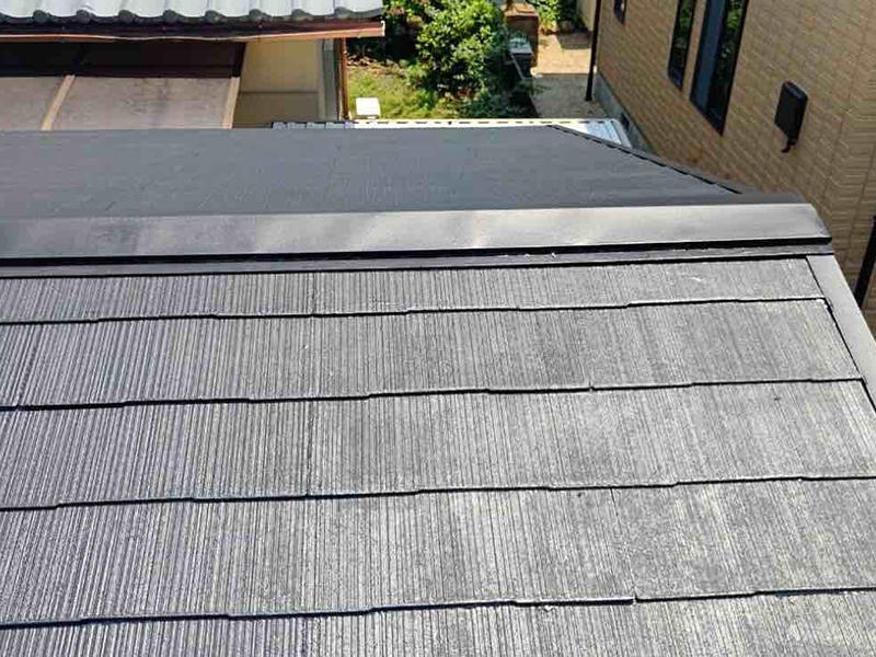 屋根リフォーム完成　屋根塗装｜滋賀でリフォームするなら匠工房