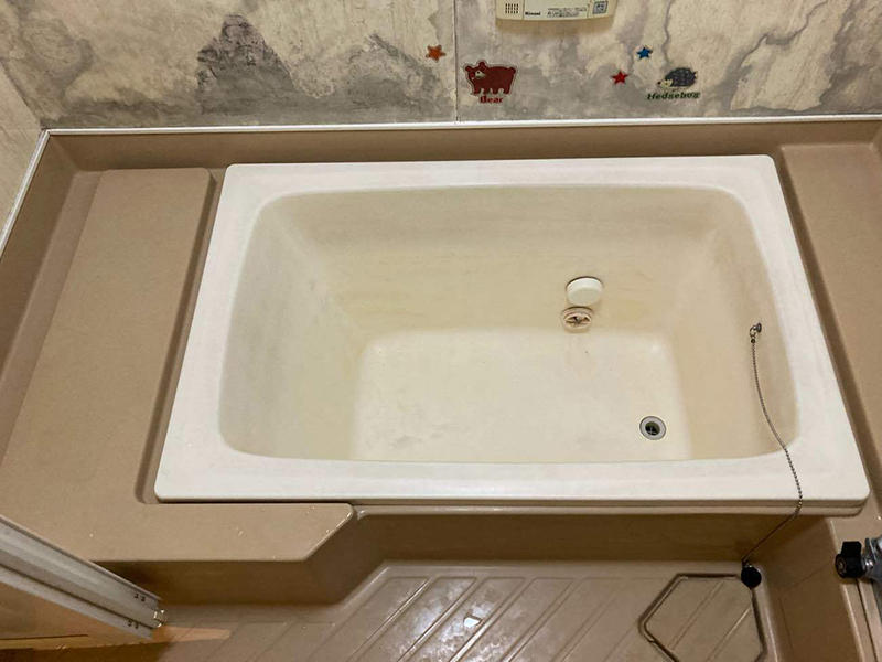 お風呂リフォーム施工前 浴槽|滋賀でリフォームするなら匠工房