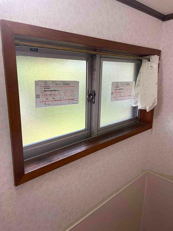 トイレリフォーム完成 ペアガラス|滋賀でリフォームするなら匠工房