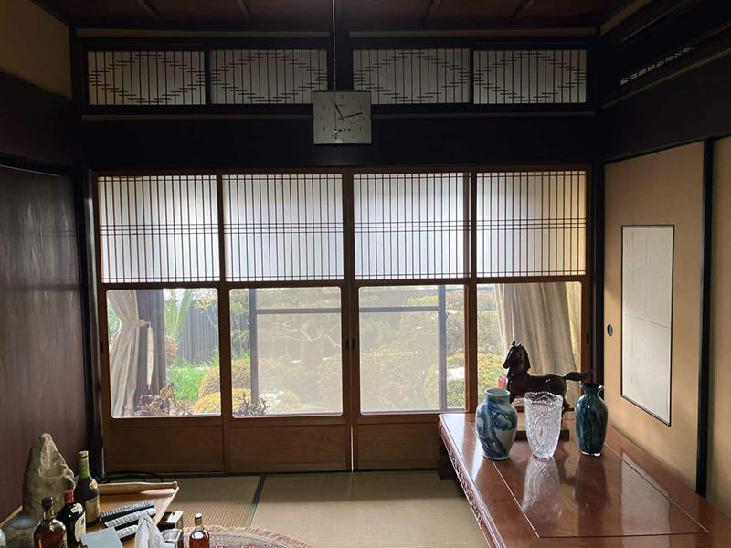 内窓リフォーム施工前　和室引き戸｜滋賀でリフォームするなら匠工房