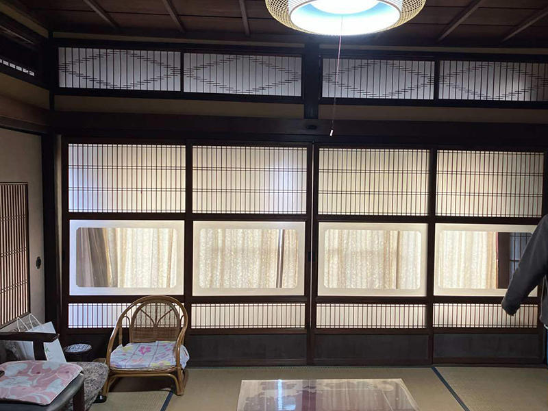 内窓リフォーム施工前　和室｜滋賀でリフォームするなら匠工房