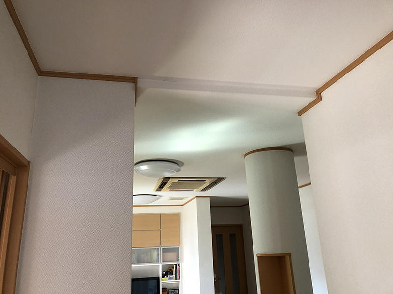 建具リフォーム施工前　両側に壁があれば取付け可能｜滋賀でリフォームするなら匠工房