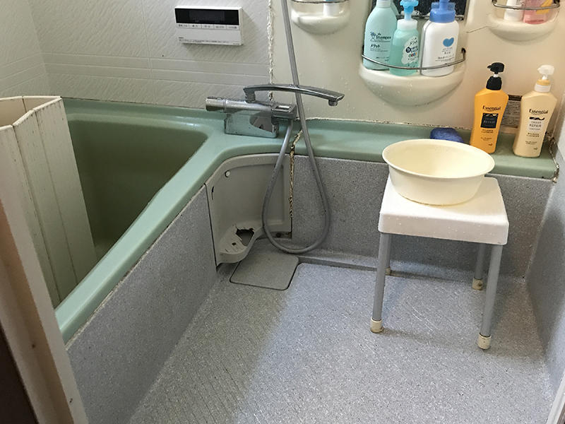 既存　お風呂　施工前