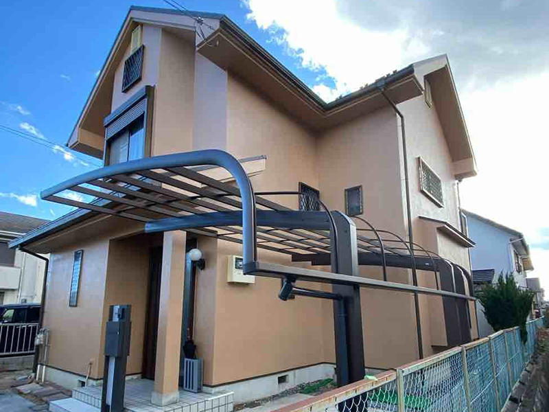 外装リフォーム完成　外装｜滋賀でリフォームするなら匠工房