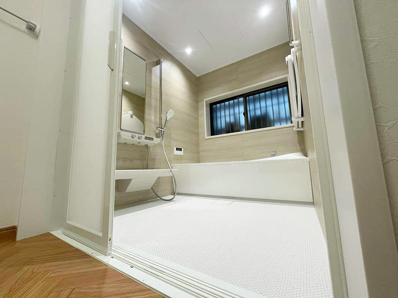 お風呂リフォーム完成　高級感ある浴室空間｜滋賀でリフォームするなら匠工房