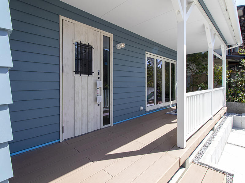 新築注文住宅完成　ウッドデッキ｜滋賀で家を建てるなら匠工房