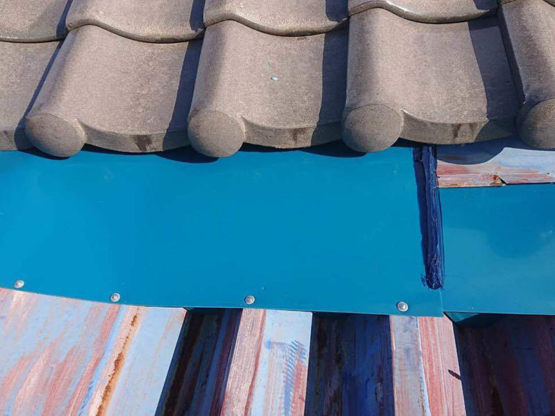 雨漏れリフォーム完成　屋根板金補修｜滋賀でリフォームするなら匠工房