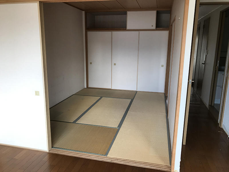 施工前　和室畳スペース
