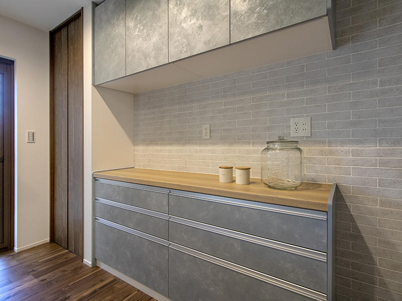 注文住宅新築完成　カップボード｜滋賀で家を建てるなら匠工房