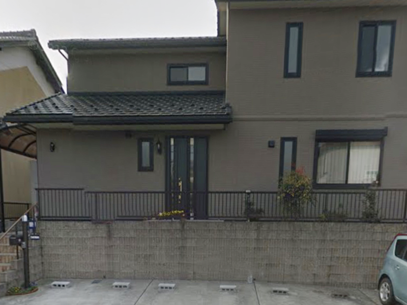 外壁塗装リフォーム施工前　外壁｜滋賀でリフォームするなら匠工房