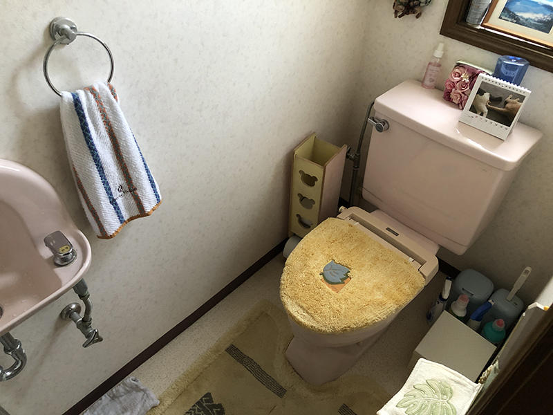 水まわりリフォーム施工前　トイレ（分離型）｜滋賀でリフォームするなら匠工房