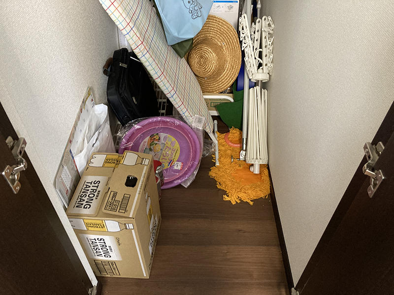 収納リフォーム施工前　収納｜滋賀でリフォームするなら匠工房