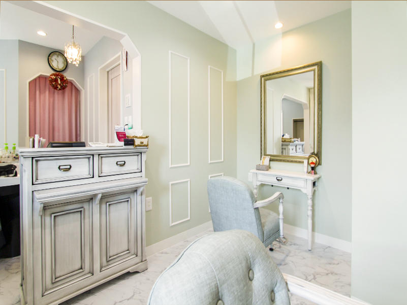 守山市C'est chouette様美容室施工事例