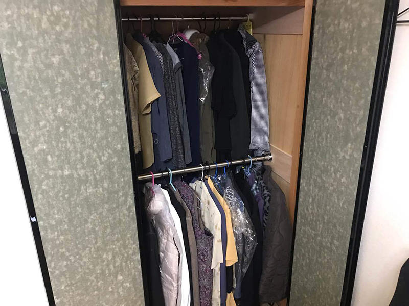 パイプハンガーを取付けました